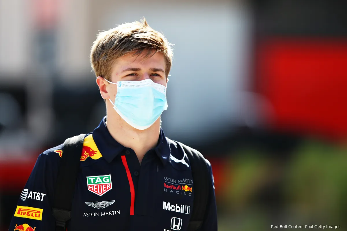 Red Bull-junior Vips spreekt van 'heel speciaal gevoel' in de RB16B van Verstappen