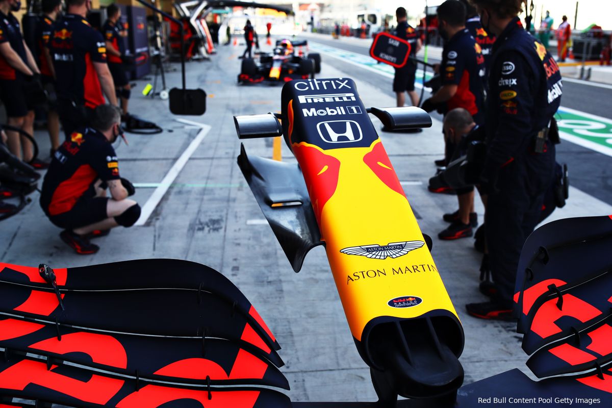 F1 Techniek Rusland | Red Bull experimenteert met verschillende voorvleugels