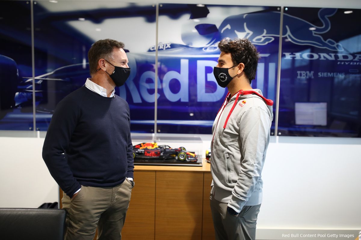 Wat vindt Perez van Red Bull-teambaas Horner?