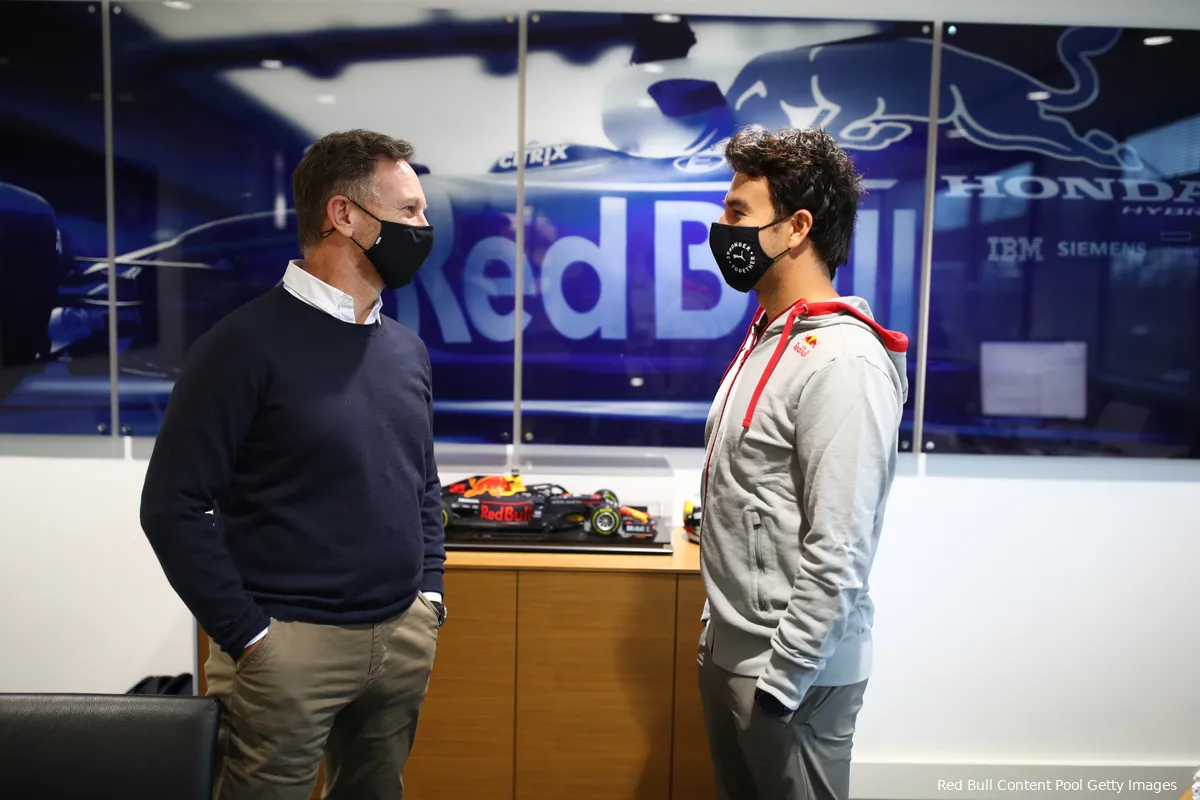 Wat vindt Perez van Red Bull-teambaas Horner?