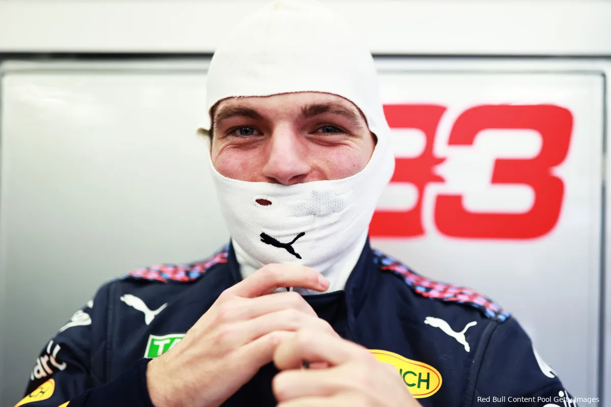Verstappen helemaal tevreden na behalen pole: 'De RB16B een genot om te rijden'