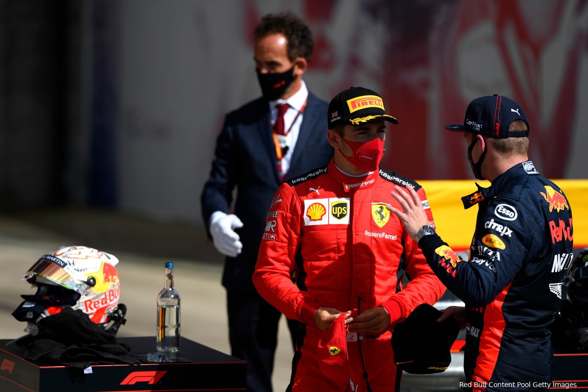 Leclerc: 'Fikse concurrentie tussen Verstappen en mijzelf is er altijd al geweest'