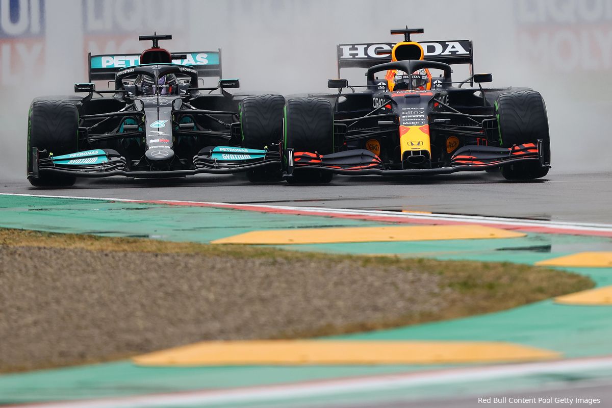 Meanwhile in F1|  Helicopter footage shows flooded Imola paddock