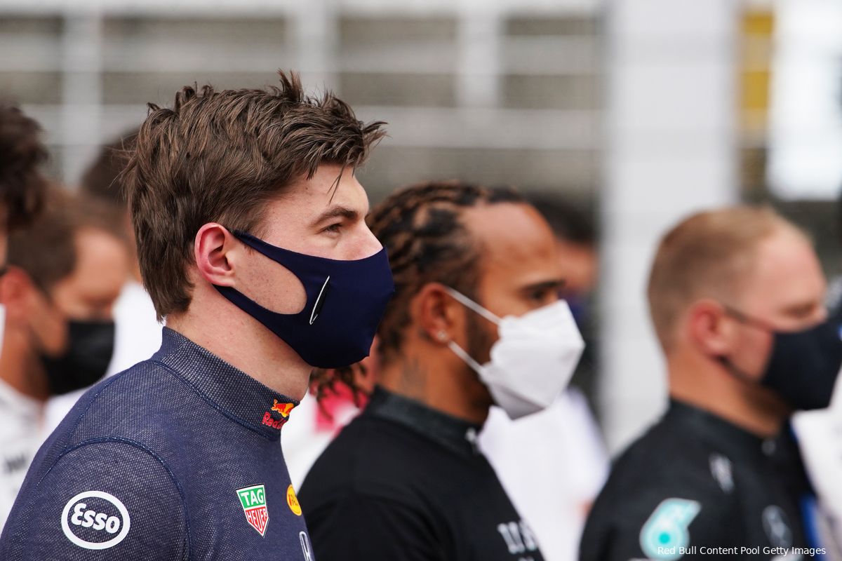 Mol pleit voor 'finishpenalty' na straf Hamilton: 'Ik ga dat aankaarten bij de FIA'