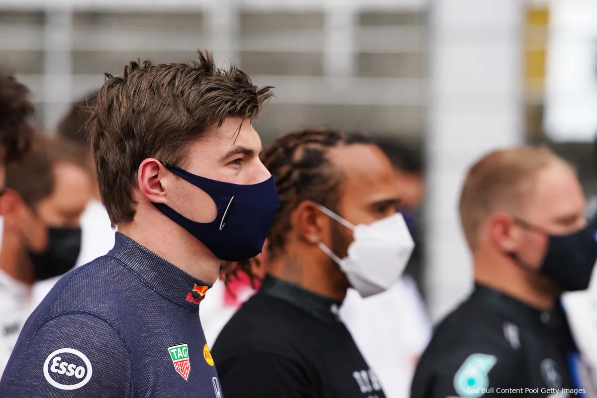 Terruzzi ziet voordeel voor Verstappen in titelstrijd: 'Hamilton wordt in het nauw gedreven'
