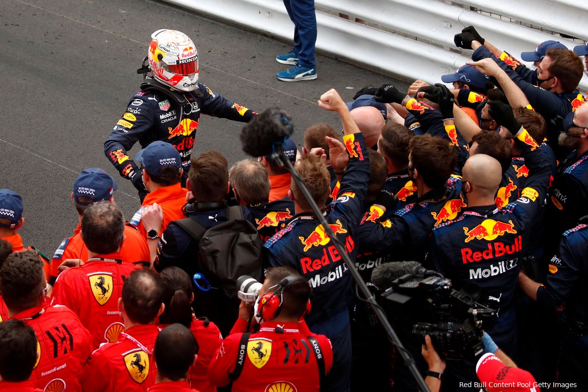 Verstappen spoort Red Bull aan na Monaco: 'We moeten door blijven werken'