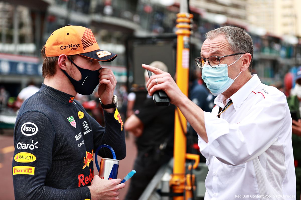F1-CEO Domenicali is blij dat Verstappen geen tijdstraf kreeg tijdens GP Brazilië