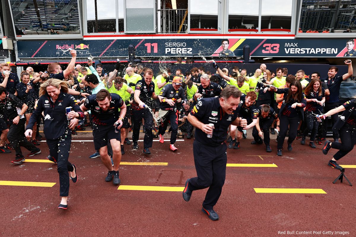 Ondertussen in Monaco | Feestend Red Bull in Monaco na overwinning van Verstappen
