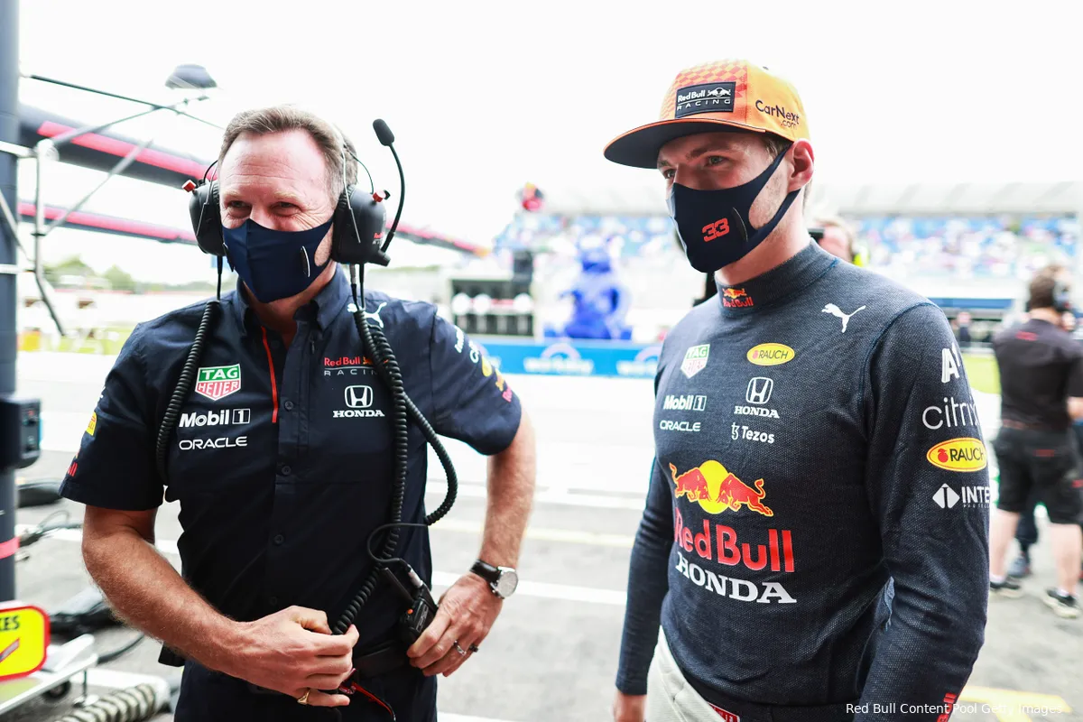 Horner lyrisch na prachtrace Verstappen: 'Zijn out-lap was fenomenaal'