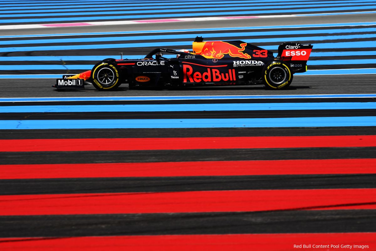 Verslag VT3 | Verstappen oppermachtig in Frankrijk, zeven tienden voorsprong op Mercedes
