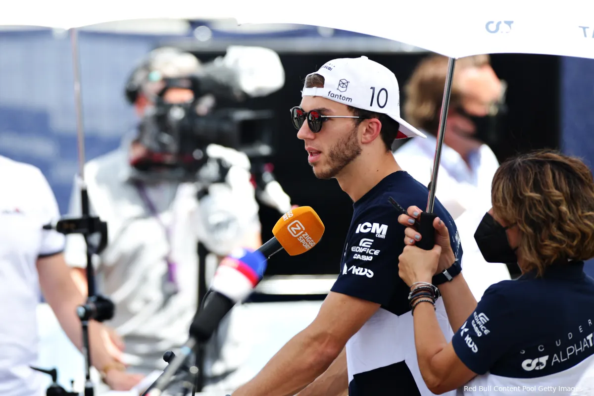 Gasly staat niet onwelwillend tegenover vertrek: 'Marko bepaalt mijn toekomst'
