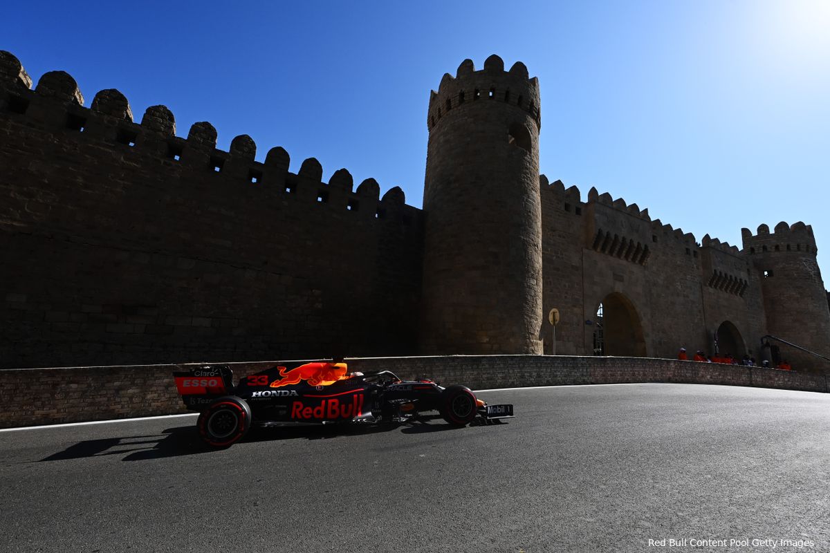 Verslag GP Baku | Verstappen behoudt WK-leiding na puntloos weekend voor Mercedes
