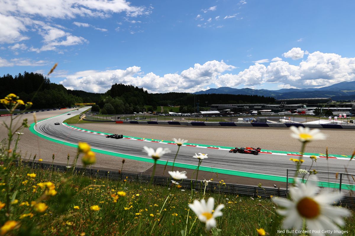 F1 Live 15.00 uur | Tweede vrije training Grand Prix van Oostenrijk