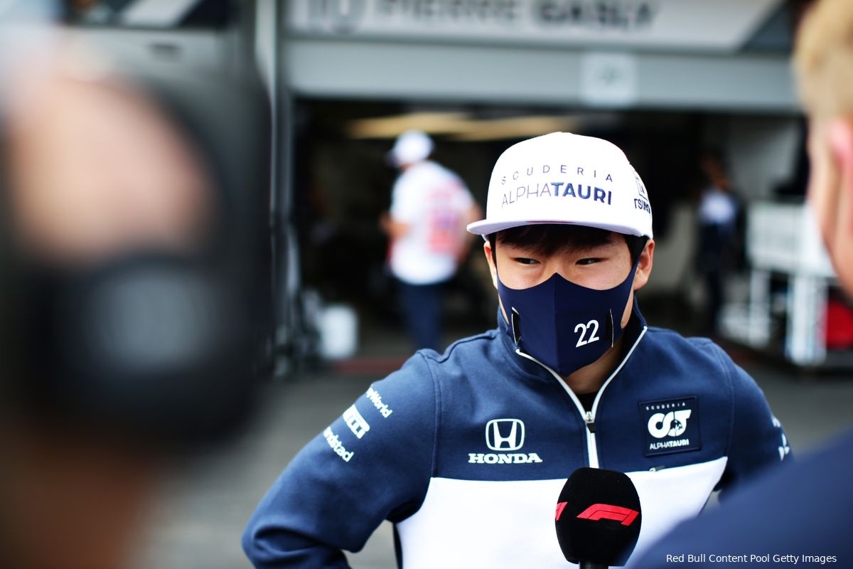 Tsunoda: 'Ik ben echt boos over mijn laatste twee ronden in Baku'