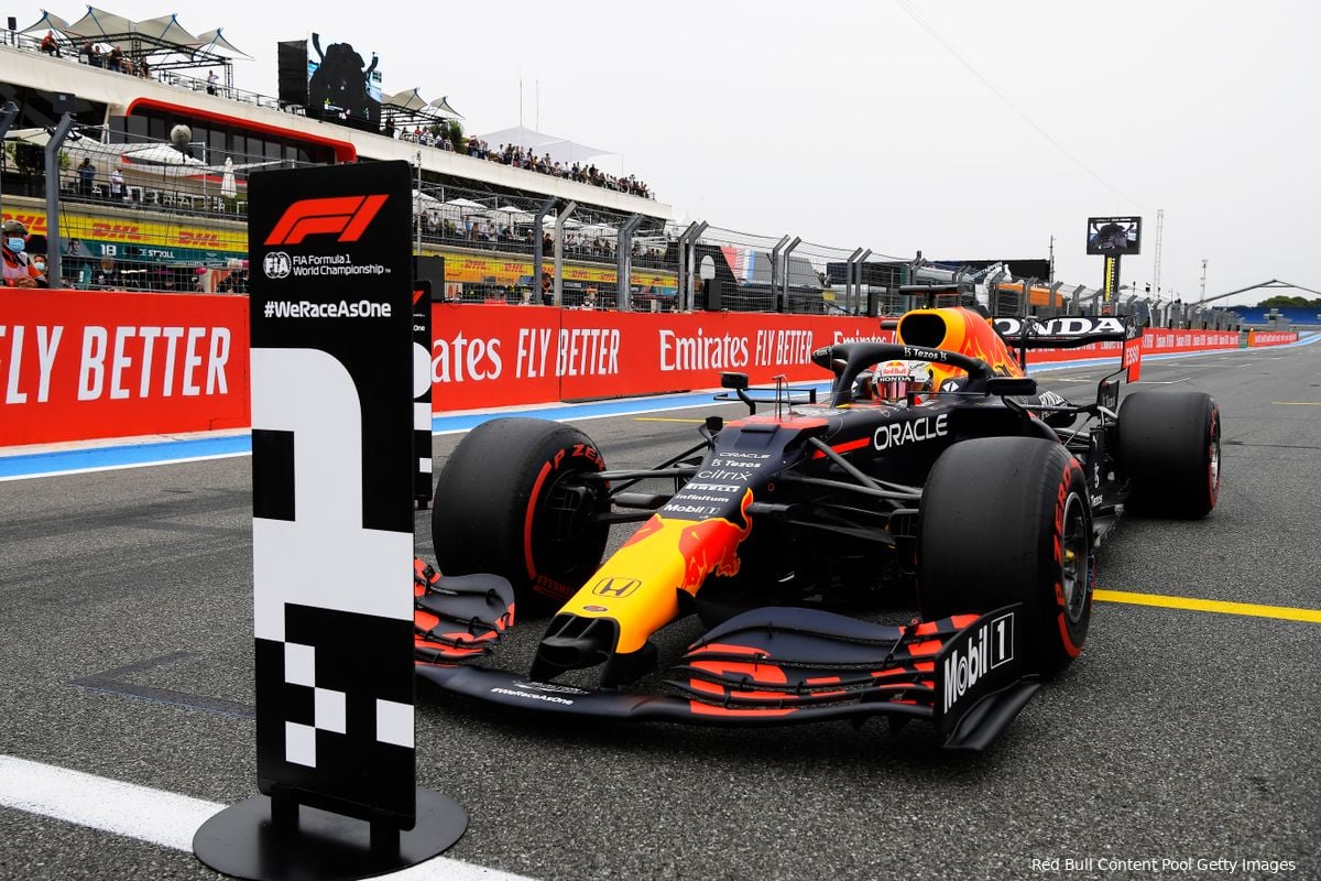 WK Stand F1: Verstappen en Red Bull lopen verder uit in tussenstand