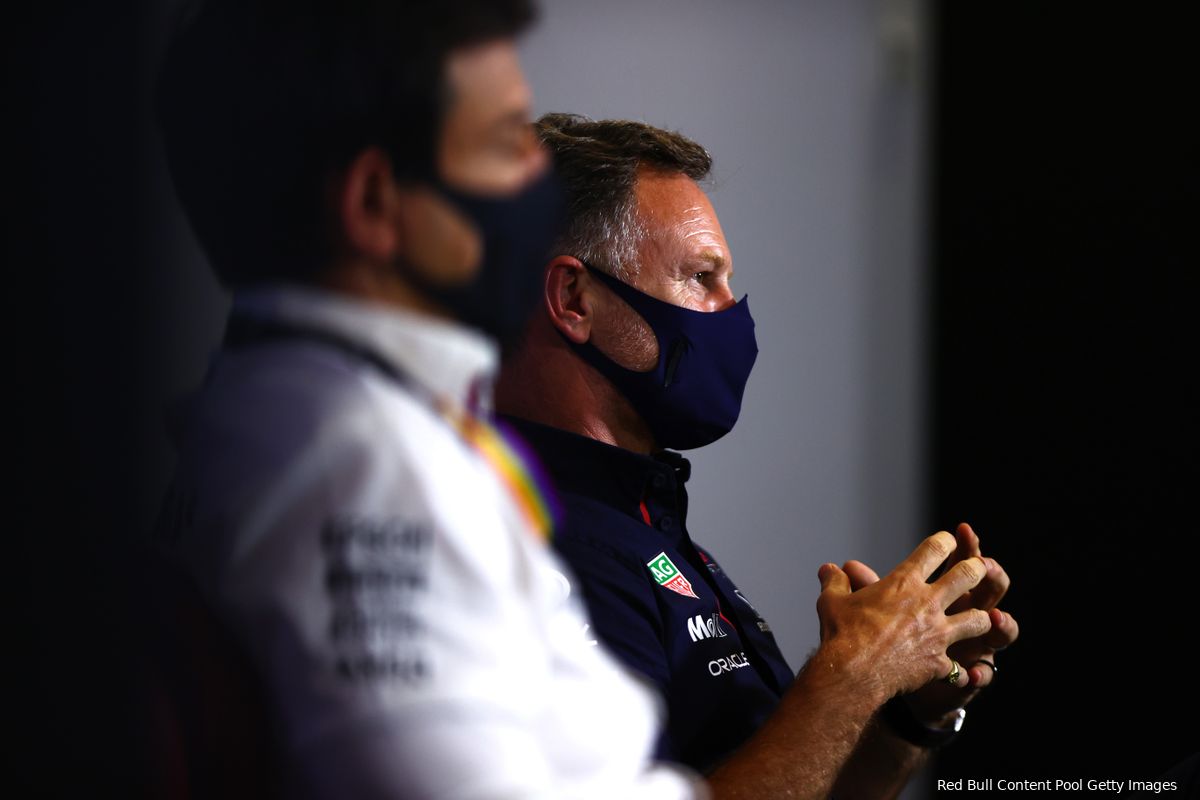 Domenicali hoopt op herstelde relatie Red Bull en Mercedes: ‘Dit is nergens goed voor’