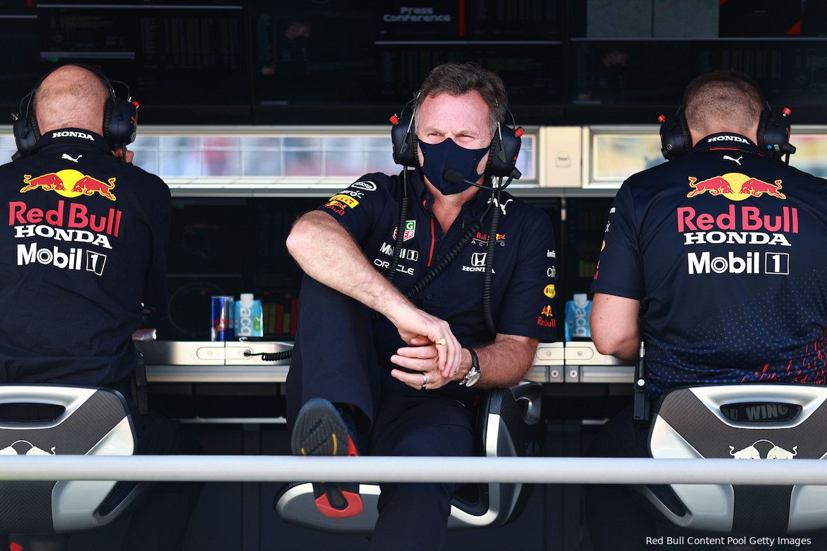 Horner: 'Geweldige strategie van Mercedes, Bottas heeft onze beide auto's uitgeschakeld'