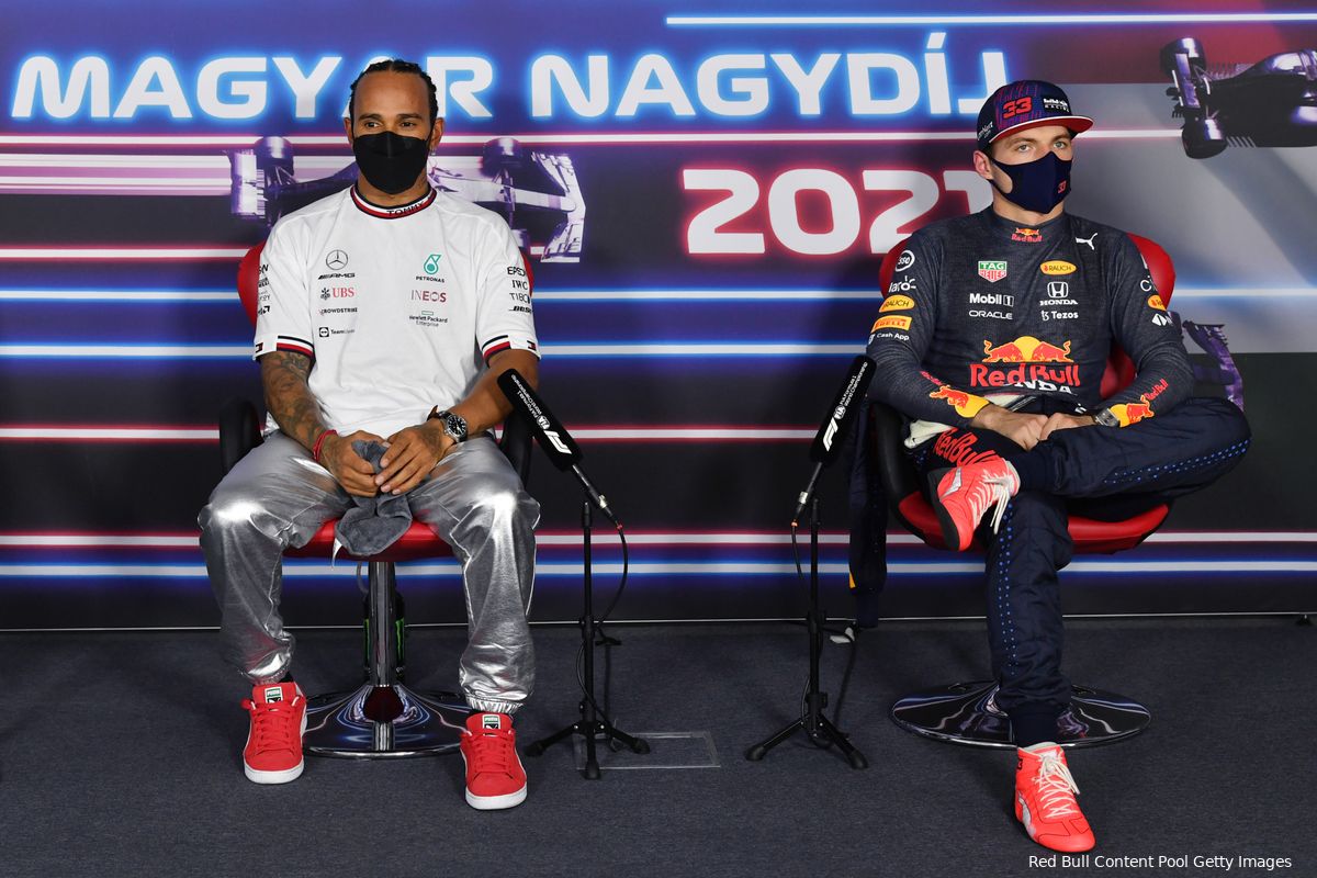 Titelgevecht Verstappen en Hamilton verdeelt collega's op F1-grid
