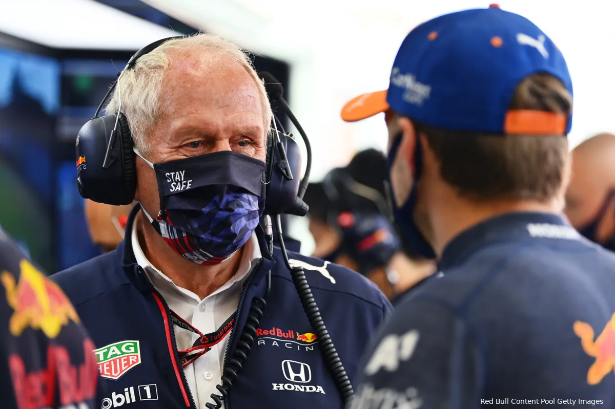 Marko verklaart klacht Verstappen over lage topsnelheid Red Bull