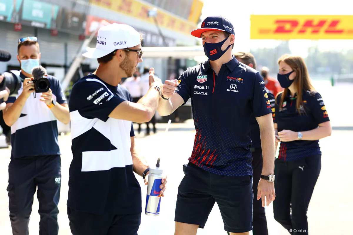 Gasly baalt van gat naar Red Bull, Ferrari en Mercedes: 'Had dat niet verwacht'