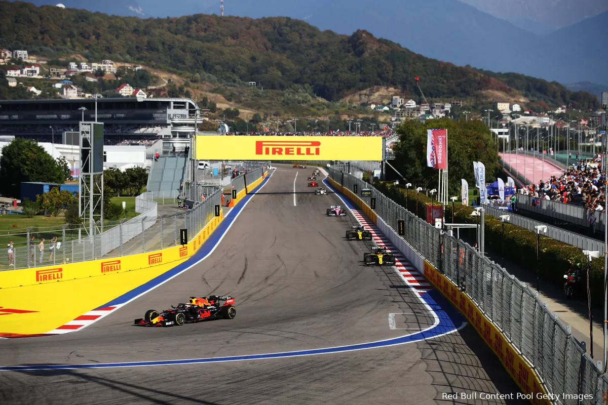 Live F1 14.00u | Tweede vrije training Grand Prix van Rusland