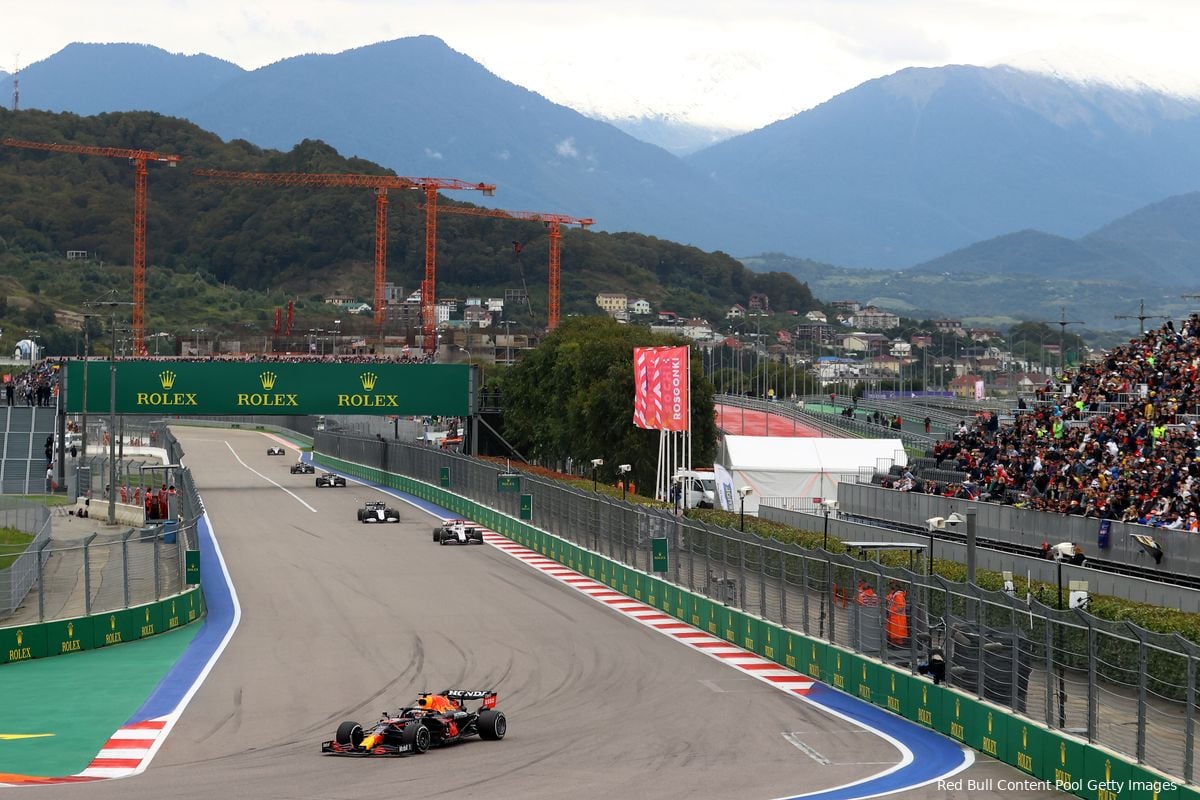 F1 verrijdt 22 races dit jaar: definitief geen vervanger voor GP Rusland
