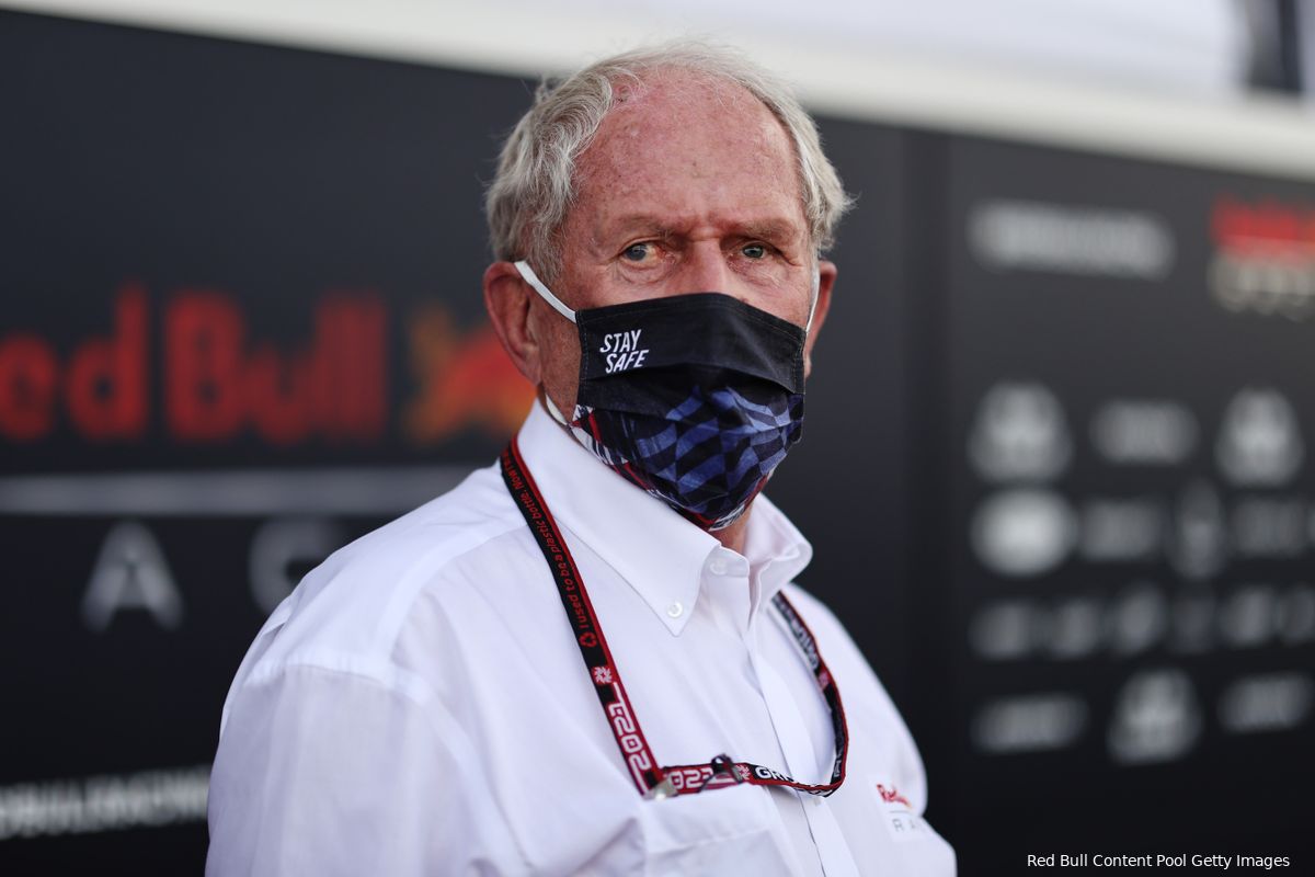 Marko opgelucht na pole Verstappen: 'Onze auto is moeilijker af te stellen dan Mercedes'