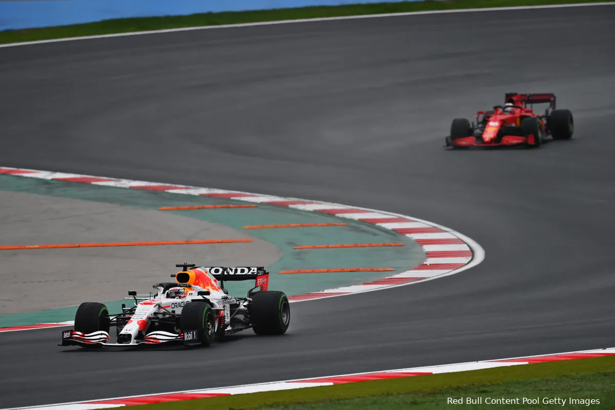 max verstappen rb16b red bull turkije