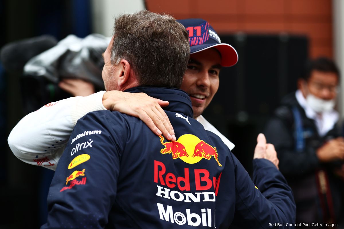 Horners bericht aan Pérez voor de race: ‘Help je teamgenoot’