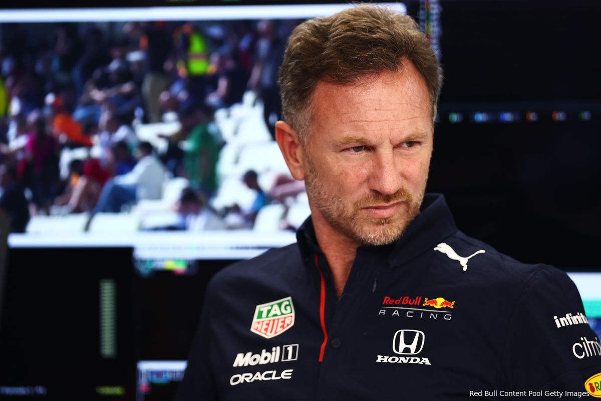 Horner reageert fel op protest Mercedes: 'Helemaal niemand pakt Max de titel af'