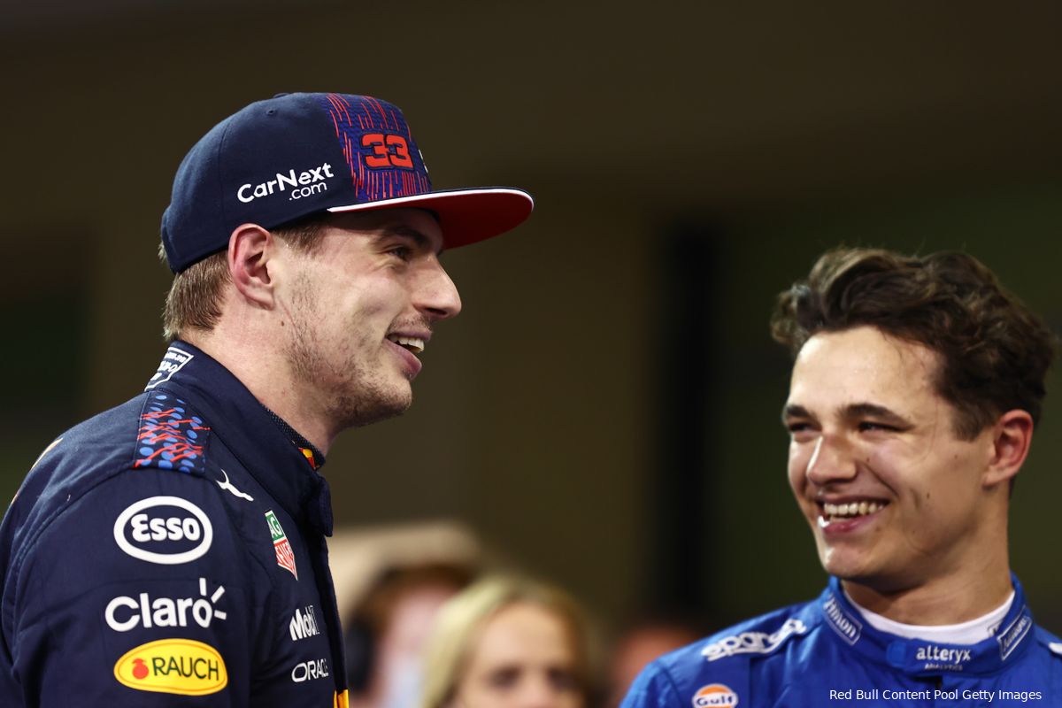 Verstappen kiest coureurs voor zijn 'dream team': 'Fernando en Lando!'