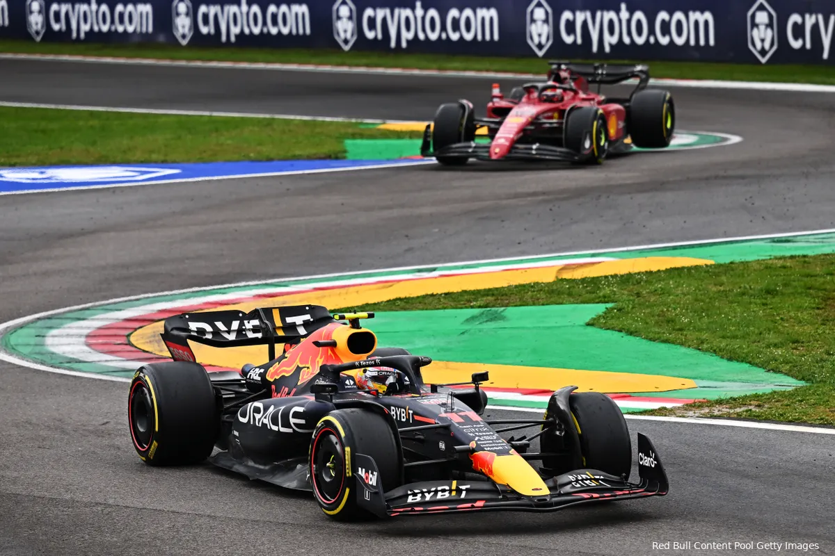red bull ferrari imola