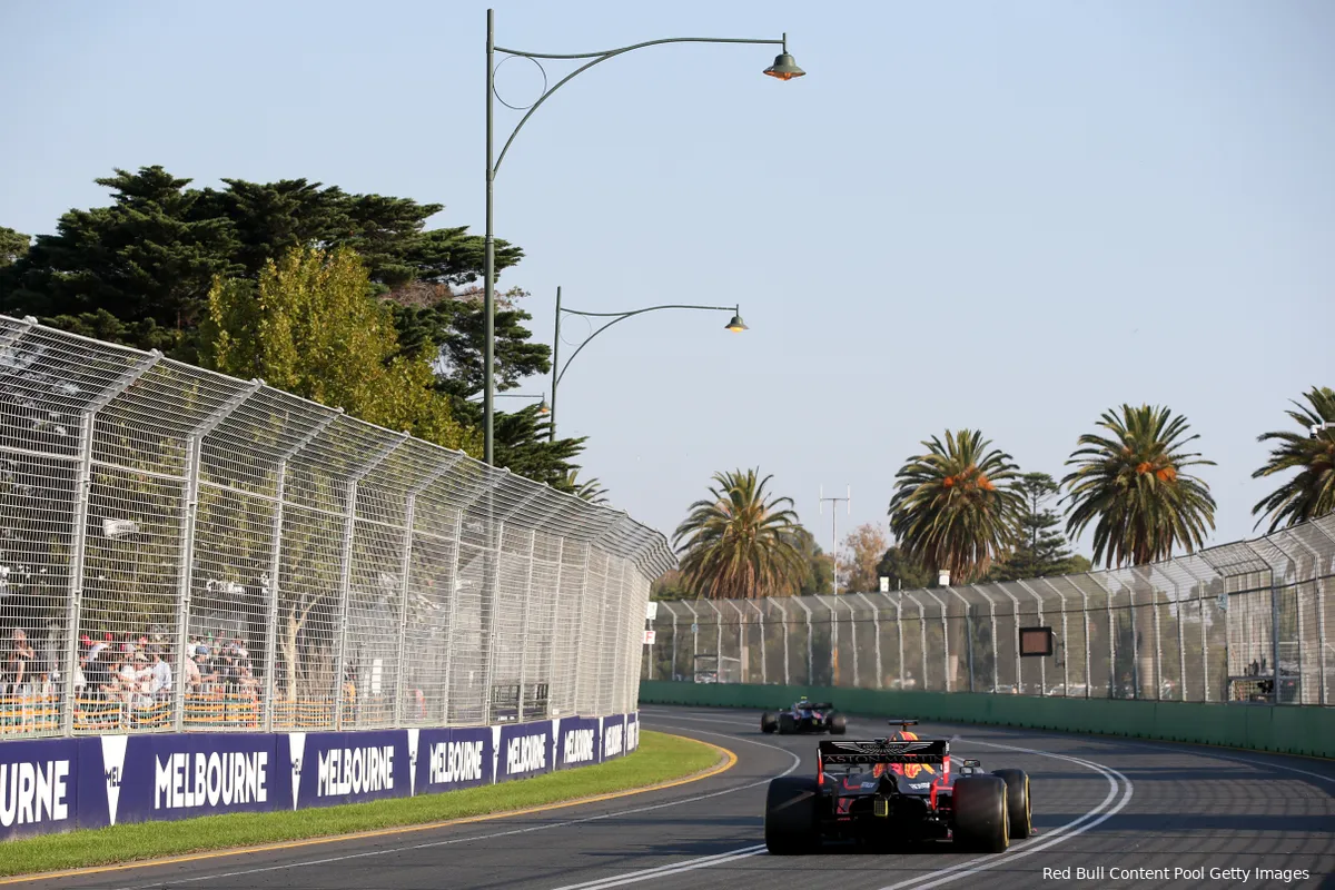 Overzicht tijden extra vroege F1 Grand Prix van Australië 2022