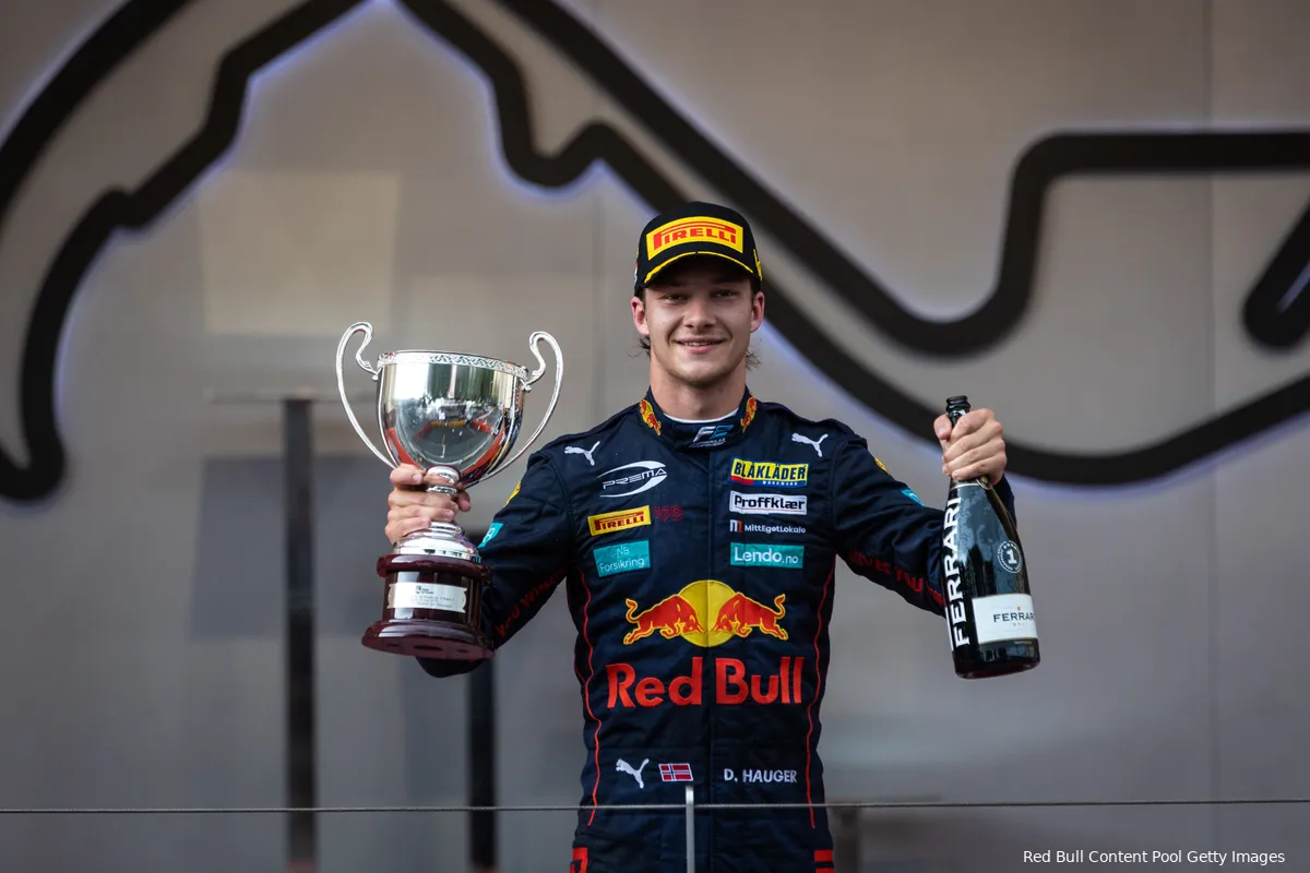 Hauger bewandelt hetzelfde pad als Verstappen: 'Best tof dat die link wordt gelegd'