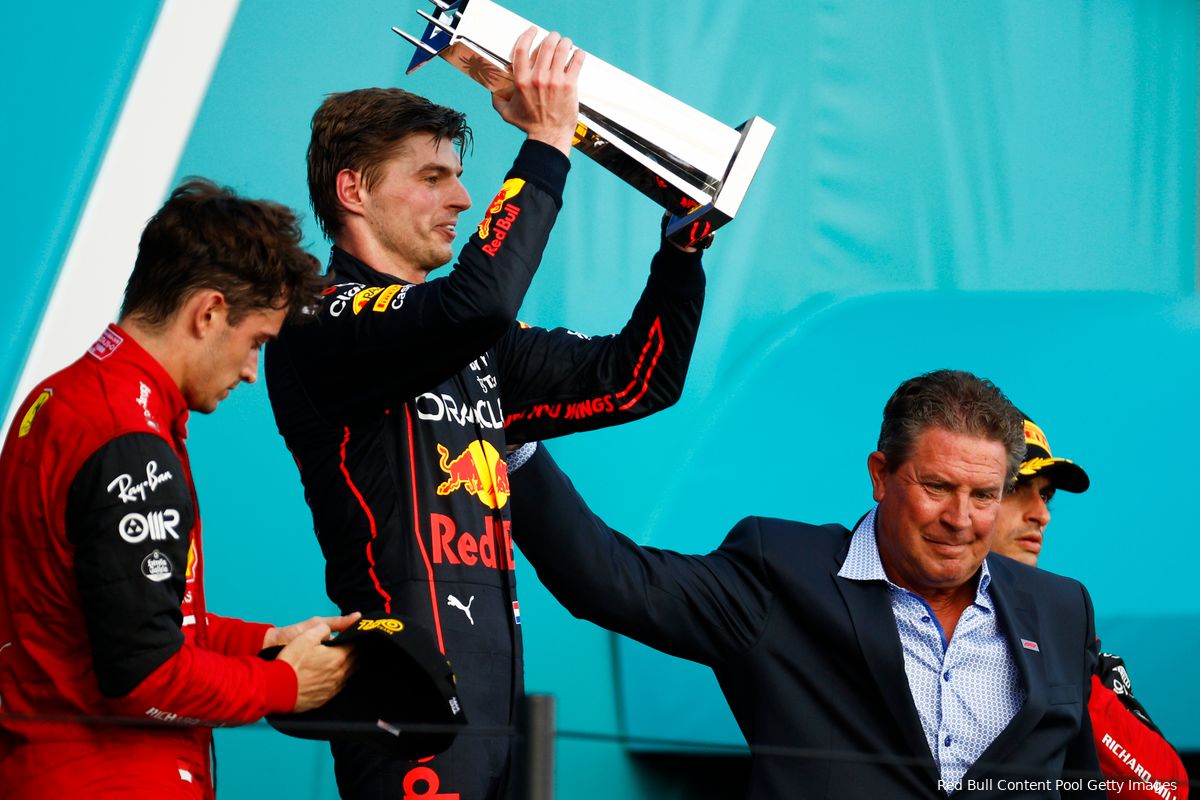 Coulthard over GP Miami: 'Verstappen rijdt als een wereldkampioen'