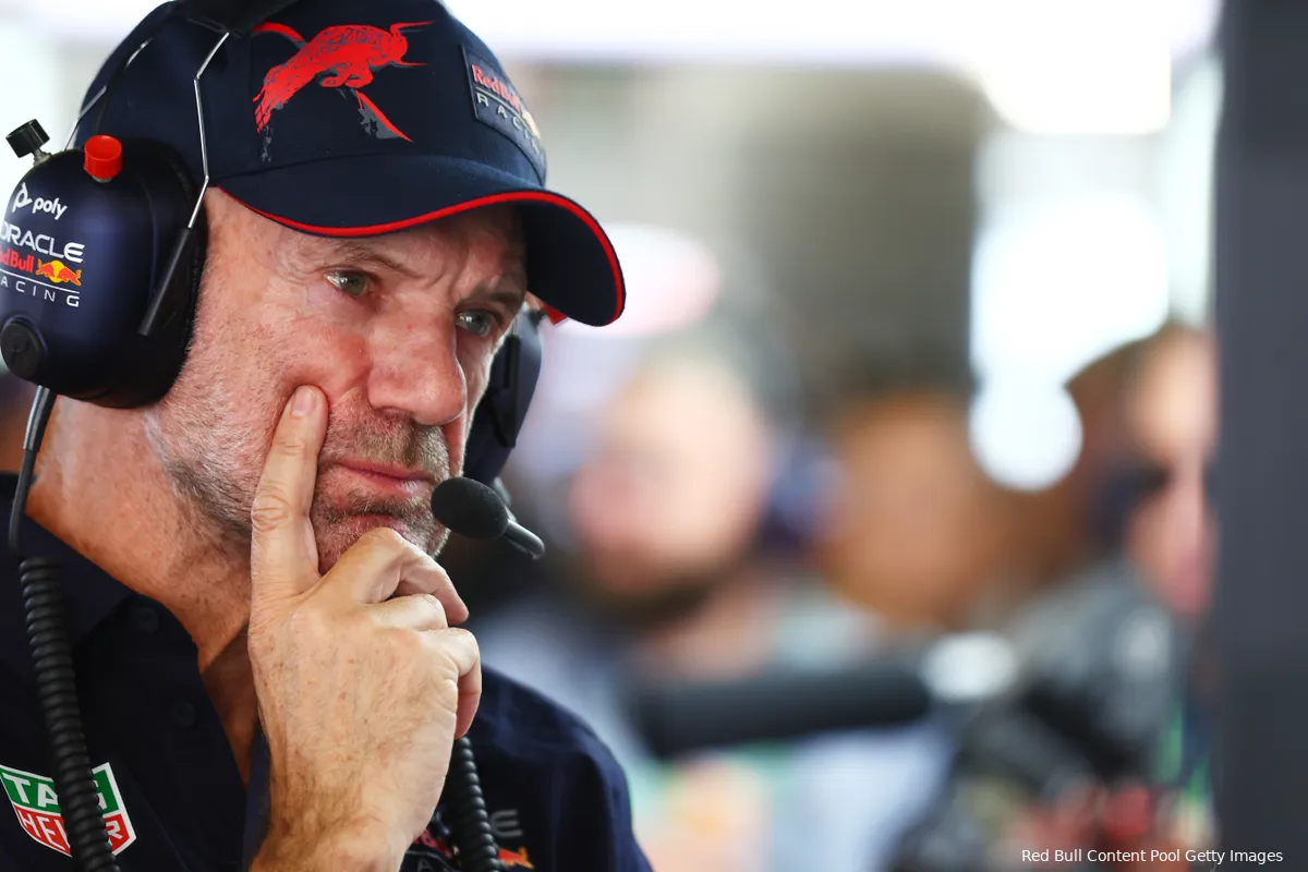 Newey wist bij Red Bull al snel van het stuiteren: 'Eigenlijk had iedereen het moeten weten'