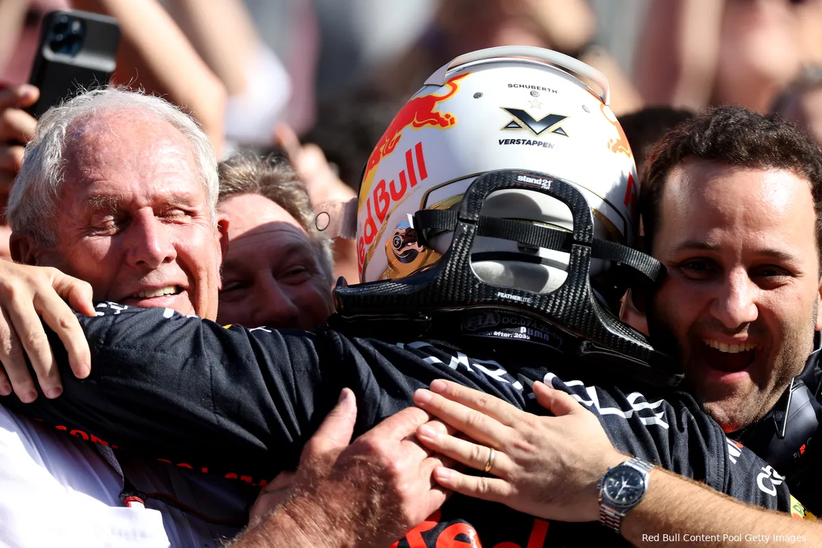 Marko: 'Op pure snelheid zet Verstappen in 2022 duidelijk de toon'