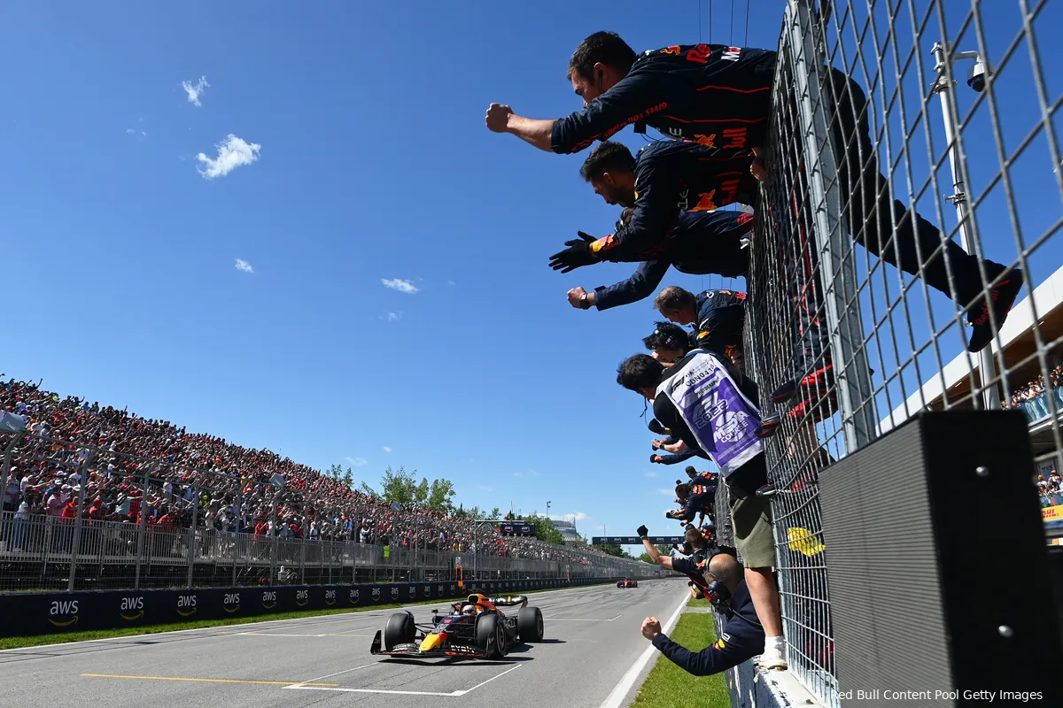 Ondertussen in de F1 | Red Bull viert overwinning Verstappen in stijl