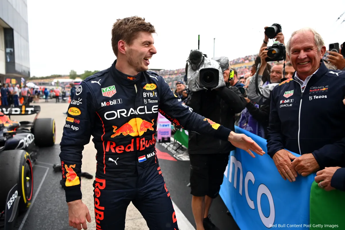Verstappen denkt niet aan F1-record: 'Belangrijker dat ik leiding vasthoud'