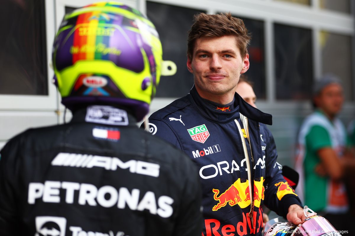 Verstappen ziet spanning tussen Red Bull en Mercedes mogelijk terugkeren