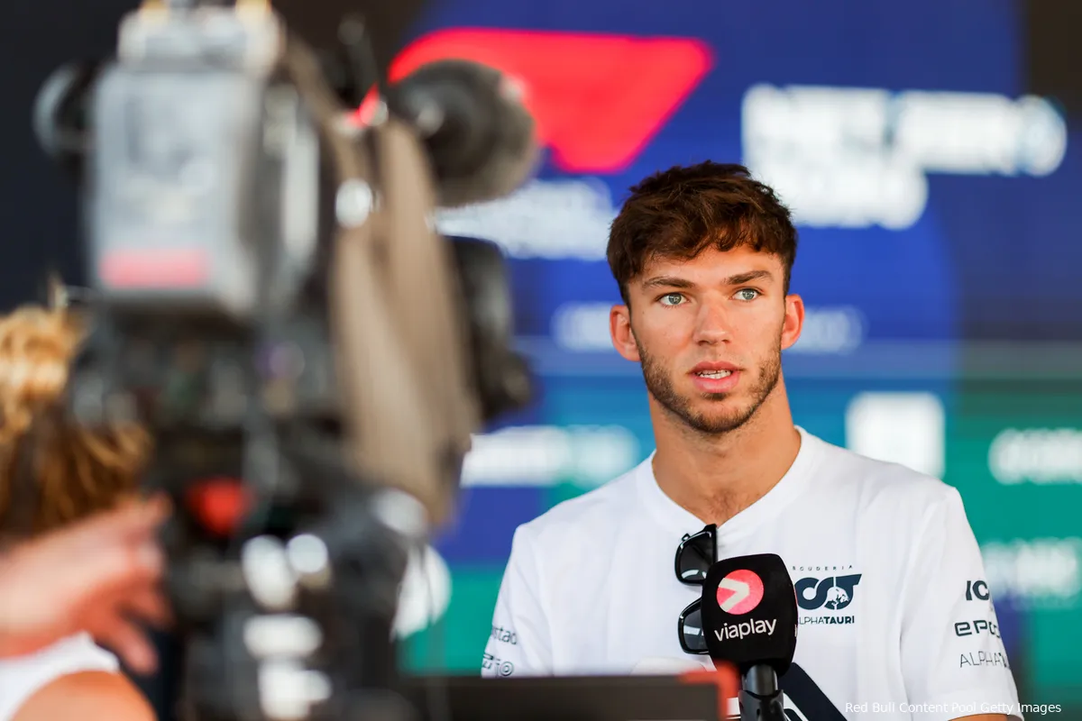 Gasly gelukkig met punten tijdens 100ste GP: 'Verrast met hoe we gefinisht zijn'