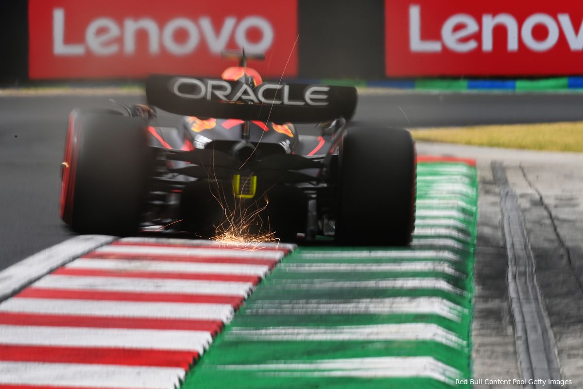Brundle zag Ferrari te veel letten op Verstappen: 'Max liet onvoorstelbare snelheid zien'