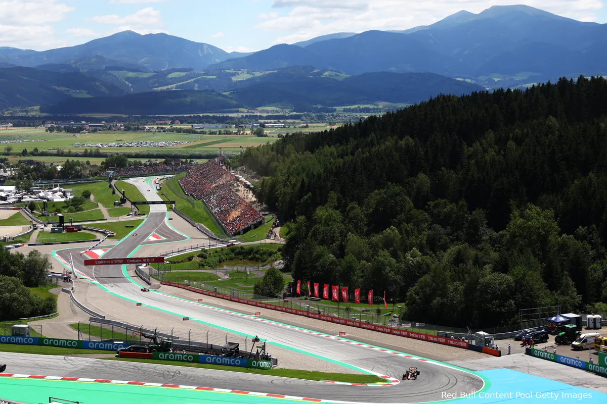 Uitslag eerste vrije training Grand Prix van Oostenrijk 2022