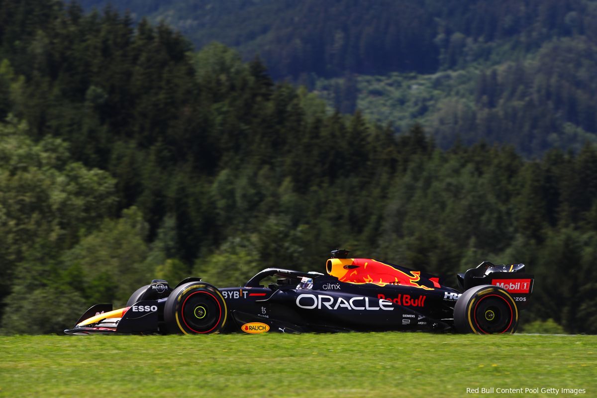 Verstappen blijft voor Pirelli nog even hangen op de Red Bull Ring