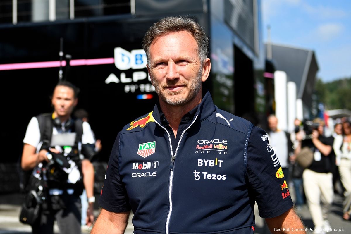 Horner maakt zich niet druk om Porsche-deal: 'We gaan keihard door met Red Bull Powertrains'