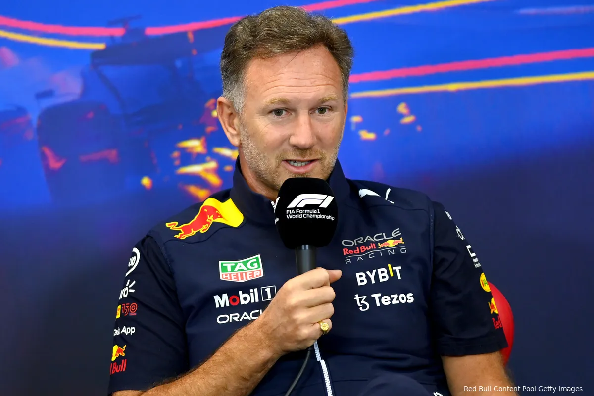 Horner over samenwerking met Porsche: 'Zoals het er nu uitziet gaan we op eigen houtje verder'