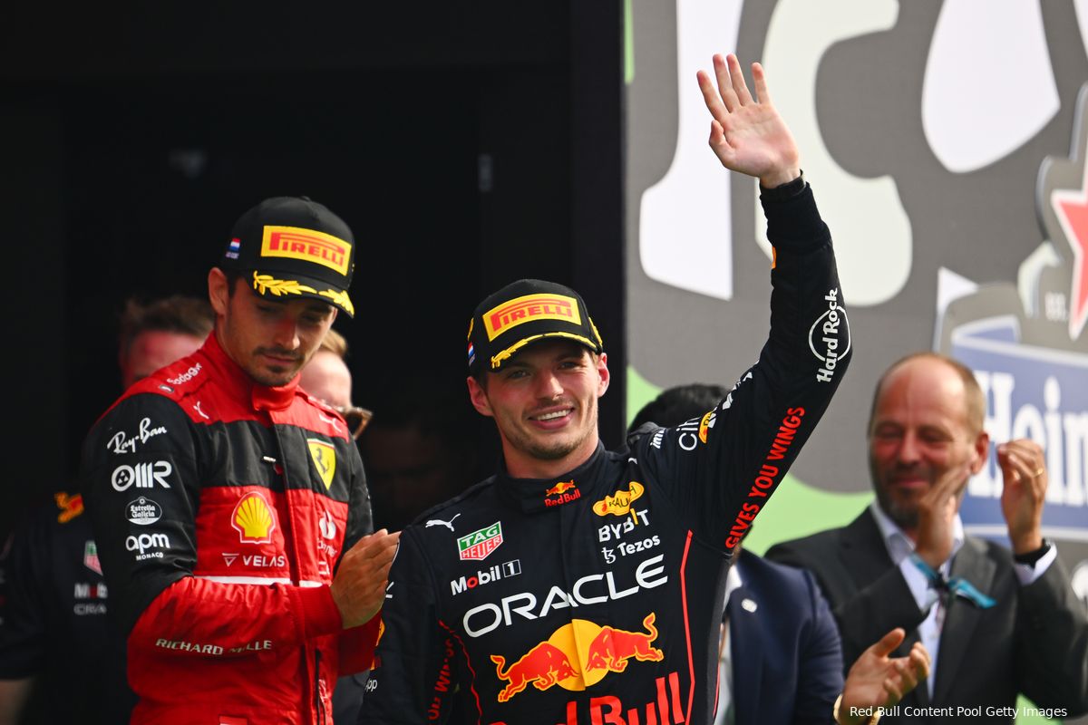 Leclerc wist na GP België dat Verstappen en Red Bull onverslaanbaar waren