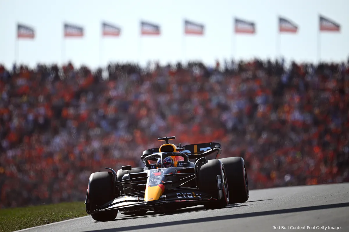 Startopstelling GP Nederland: Verstappen vanaf pole in thuisrace, Ferrari op twee en drie