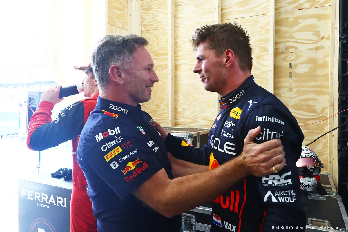 Horner: 'Was wat geweest als we de eerste race zonder Mateschitz hadden verloren van Mercedes'