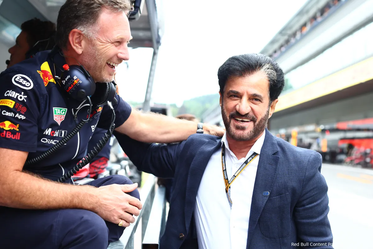 christian horner mohammed ben sulayem red bull racing fia f1 2022